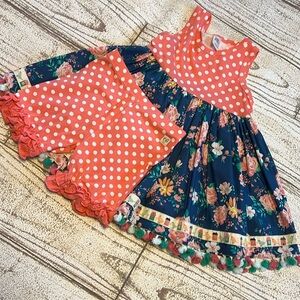 NWOT Wildflowers boutique outfit. Size 8